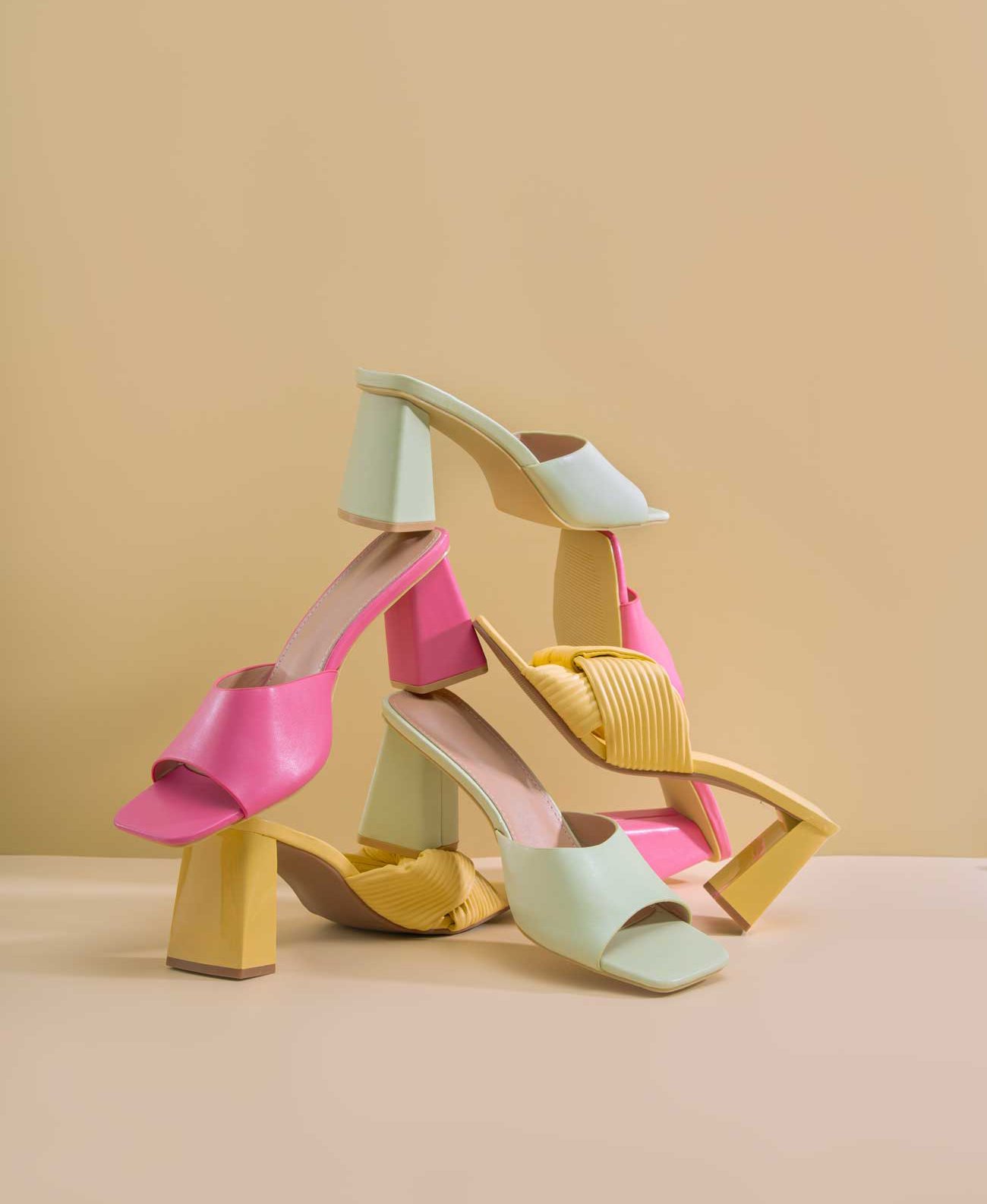 Pastel shoes